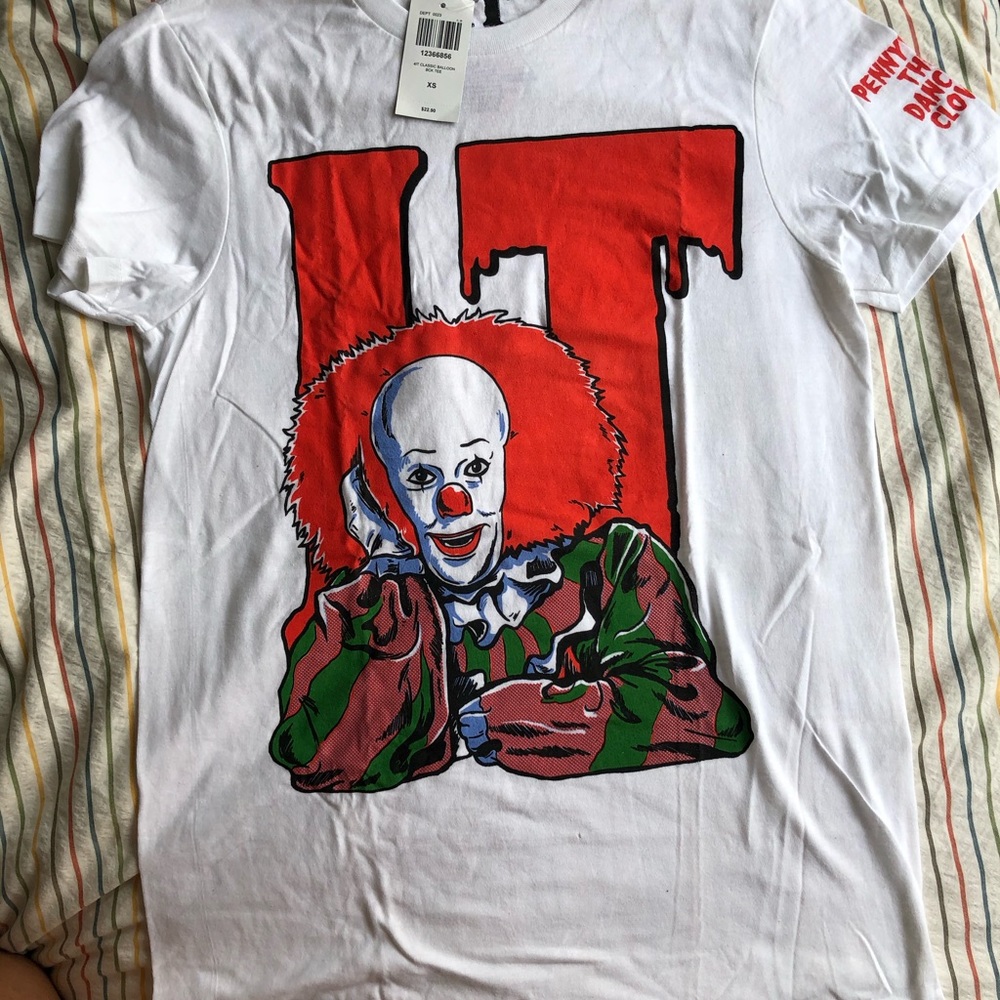 IT t-shirt NEVER USED!